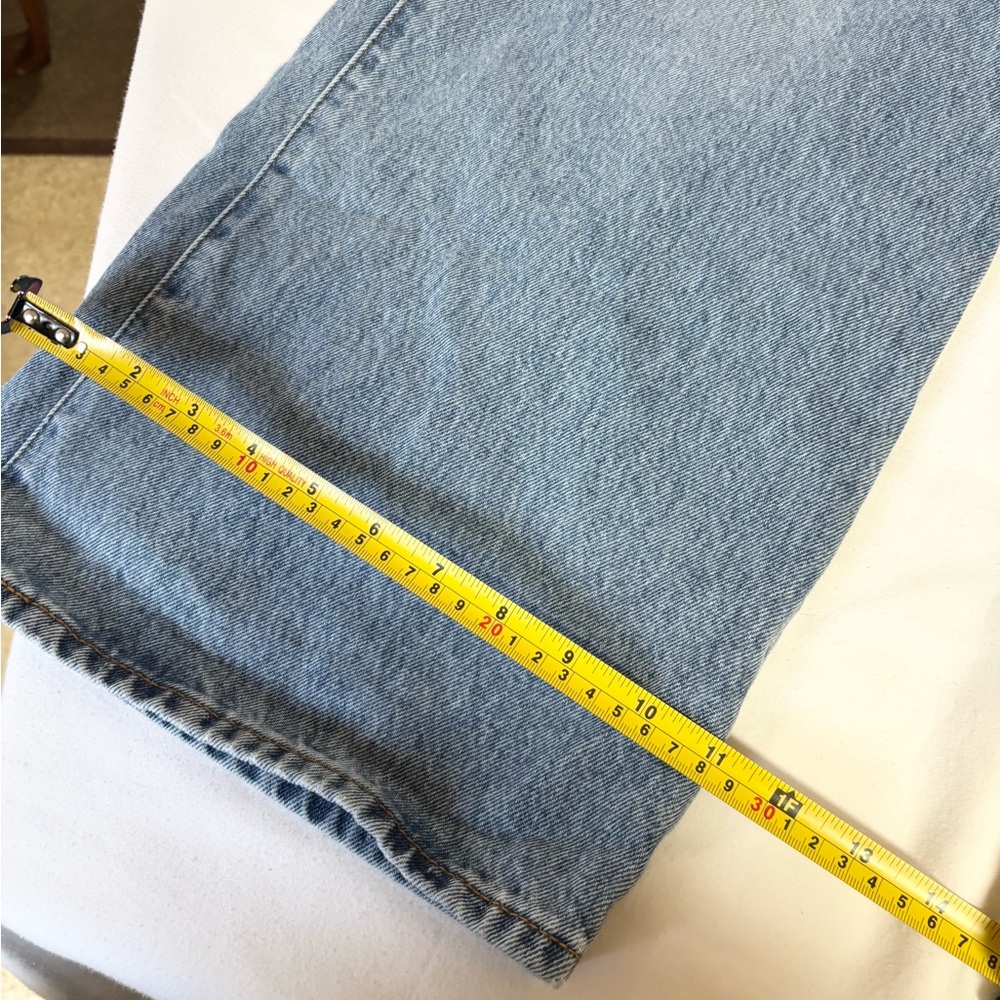 Levi's XL STRAIGHT Women's Wide Leg Jeans 26x29 - Picture 7 of 10